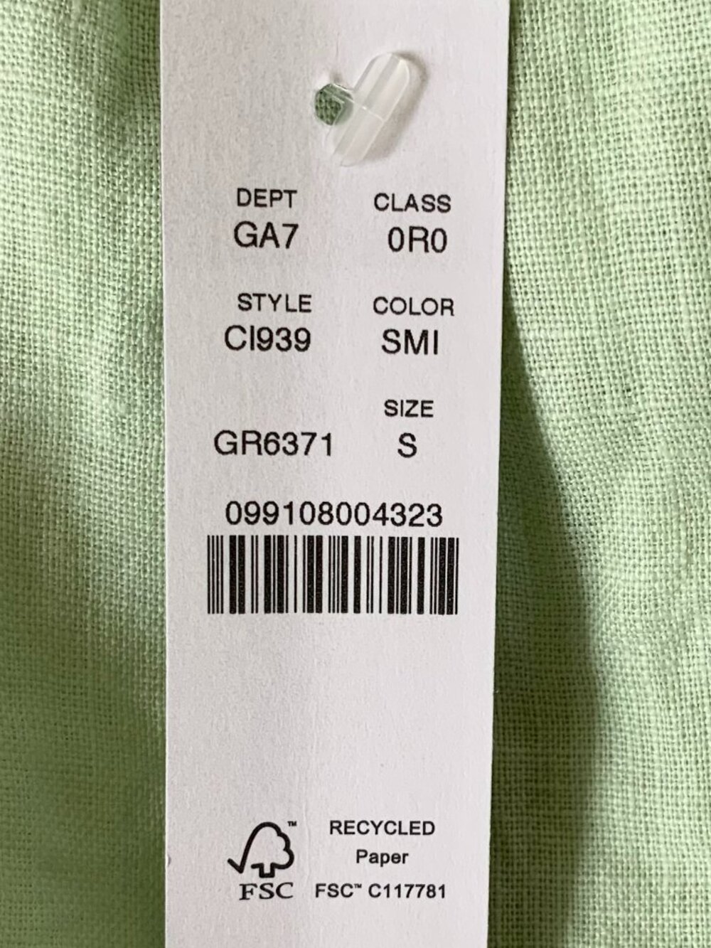 NWT J. Crew Soleil Pant in Linen, Mint Green, Size Small - Picture 10 of 10